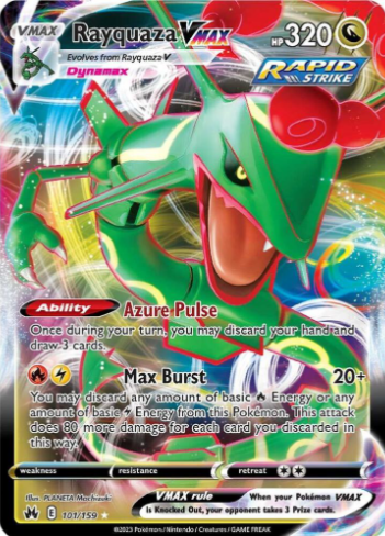Rayquaza VMAX (101) - Crown Zenith (CRZ)