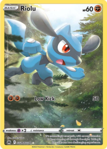 Riolu - Crown Zenith: Galarian Gallery (CRZ:GG)