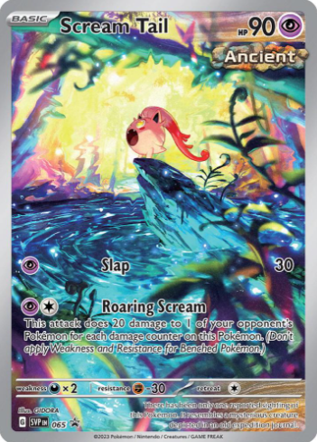 Scream Tail - 065 - SV: Scarlet & Violet Promo Cards (SVP)