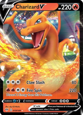 Charizard V - SWSH03: Darkness Ablaze (SWSH03)